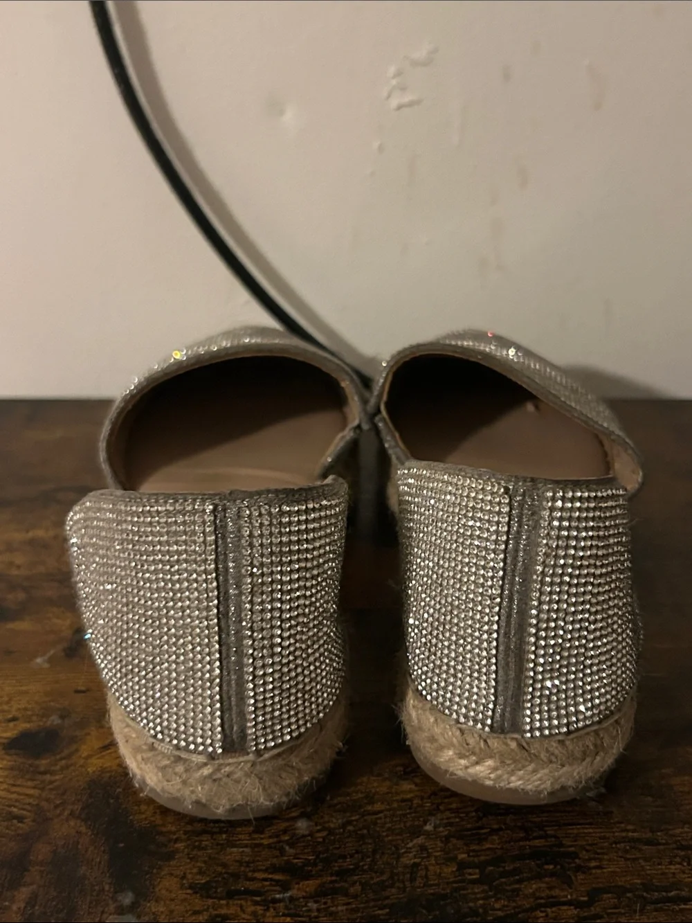 Steve Madden sparkling silver